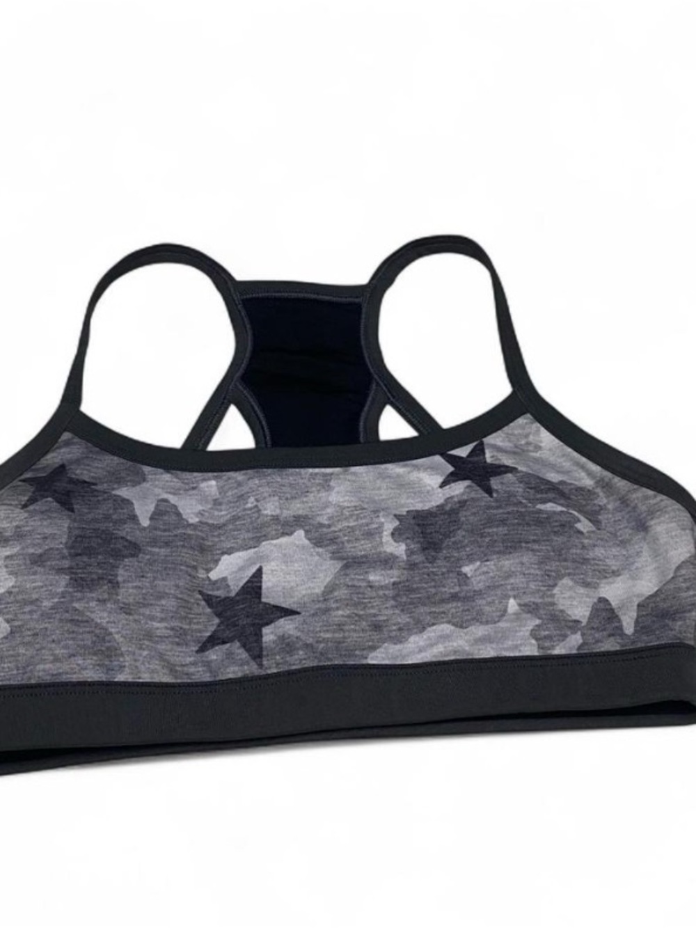 GapFit Sculpt Revolution Gray Star Sports Bra XS